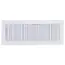 Hart Cooley 821-18x6 White Commercial Steel Supply Register 18x6 821 Series