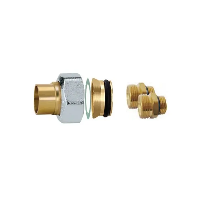 Purmo rv-na10535 Ecostyle Copper Sweat Radiator Fitting with Conical Adapter 1/2 Inches