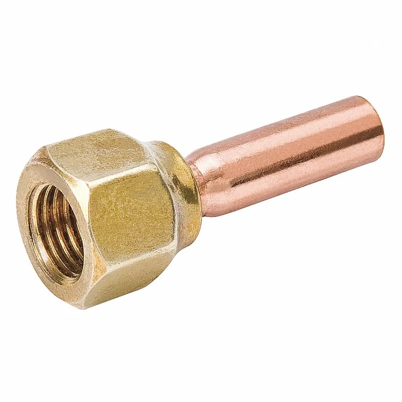 Mueller Refrigeration a-15727 Flare to Sweat Adapter 1/2 in Female Sae 3/4 in Female Sweat Copper 700 Psi
