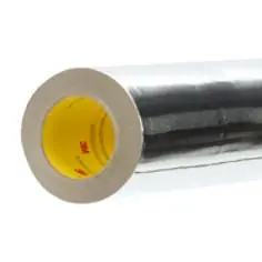 3M 1520cw-silver_4x50 Venture Tape Aluminum Foil Tape Silver 61.49 Inches X 50 M 3.2 Mil Cold Weather