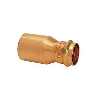 Viega VIEGREDFTGC2112 Propress Pipe Reducer 2 X 1-1/2 Inches Copper Press Fitting