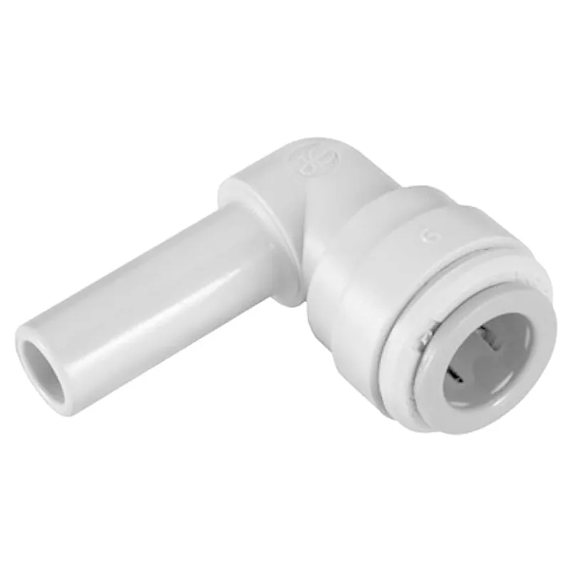 John Guest PP221212W-US Plug In Elbow 3/8 inches