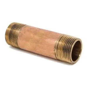 Merit Brass NIPBR12-3 Nipple 1/2 inches x 3 inches