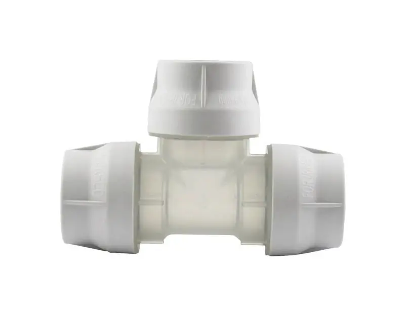 Lasco LPC01007RMC Schedule 40 3/4 in. Push x 3/4 in. Dia. Female PVC Tee