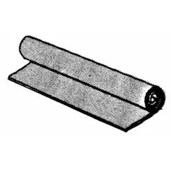 Strainer Screen and Cylinder gs-10ta Black Neoprene Rubber Sheet 12 X 24 X 1/8 Inches
