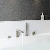 Grohe 29307en3 Plus Roman Tub Filler with Handshower Deck Mount 4-hole