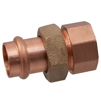 Nibco UCFIP34 Wrot Copper Press X Female Npt Union 3/4 Inches