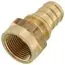 Rehau 317182-001 Everloc+ 3/4 Inches Pexa Compression Sleeve X 3/4 Inches Fnpt Brass Female Adapter Lead Free