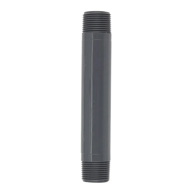 Mueller Industries 404-060 Schedule 80 3/4 in. MIP x 3/4 in. Dia. MIP PVC 6 in. Nipple