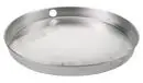 Water-tite 87031 28 Inch Aluminum Water Heater Pan Round 2-1/8 Inch Deep Pre-drilled with Pvc Drain Kit