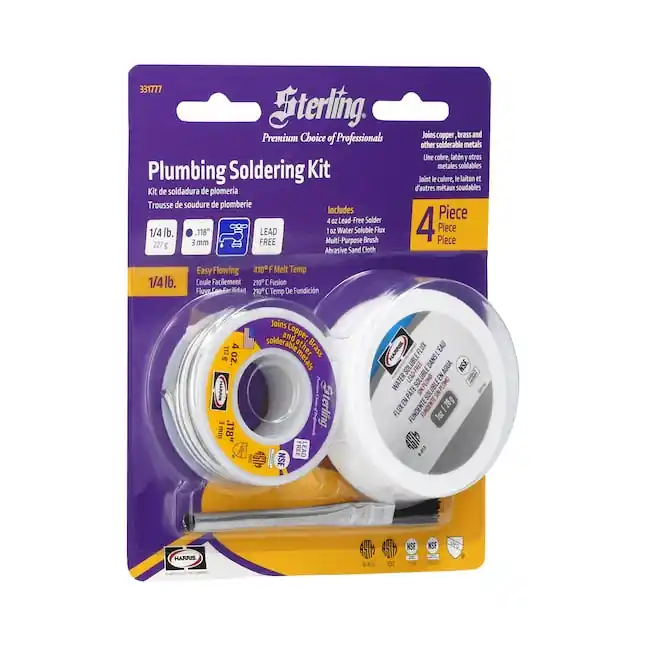 Harris 331777 plumbing solder 4-oz