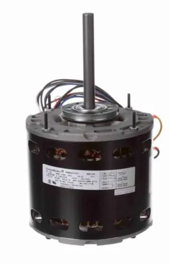 General Electric em3588 Direct Drive Furnace Motor 1/2 Hp 1075 Rpm 3-speed 48 Frame 208-230V