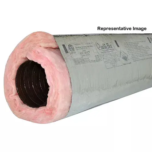 Gray Flex 09-4GF-8_BAG Silver Insulated Flex R8 Bag, 09 inches X 25 feet