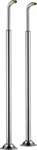 Brizo rp73766pc Floor Mount Tub Filler Risers Chrome Traditional Series