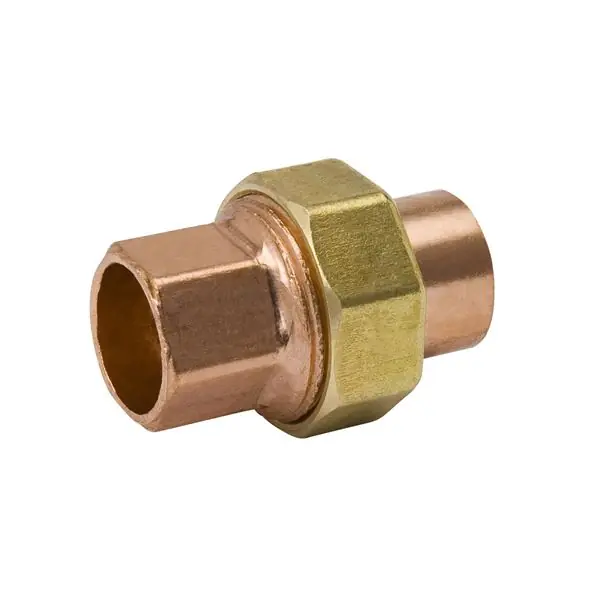 Mueller Streamline w08002 Wrot Copper Union C X C 3/8 Inches