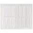 Hart Cooley 672-18x14 White Sidewall Ceiling Return Air Grille 14 Inches X 18 Inches