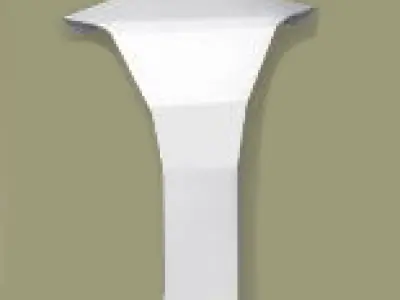 Sterling 800-ic Suntemp NST-800 90 Degree Inside Corner Trim Piece White