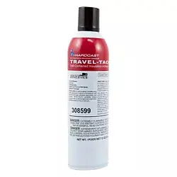 Carlisle TRAVELTACK-CLEAR Travel-tack Clear Low Voc Insulation Adhesive Spray 12 Ounce