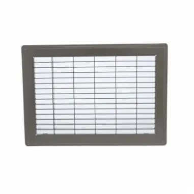 Hart Cooley 265-10x20 Floor Return Grille 10 X 20 Inches Golden Sand Enamel Steel
