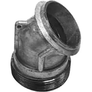 Rw Beckett 13515 Male 45 Degree Adapter 1-1/2 Inch Male X Fill Adapter