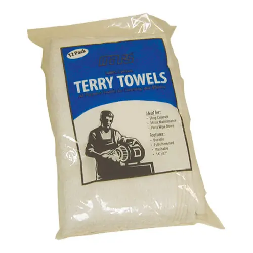 Mars 79025 Terry Towel 12 Pack