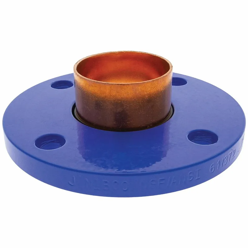 Nibco 9405555 Sweat Fitting Adapter 2-1/2 in Cup X 2-1/2 in Flange Wrot Copper