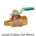 Matco-norca 755mf1lf 755MFLF Ball Valve 1/4 Inch Mnpt X Fnpt Brass Lead-free