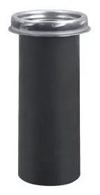 Selkirk 206240 6 Inch Triple Draw Stainless Steel Smoke Stove Pipe Adapter with Coupler