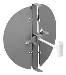 Hart and Cooley 3800-09-01 9 Inch Diffuser Butterfly Damper 3800 Series