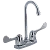 Delta Faucet 2171lf-wbhhdf Two Handle Blade Bar Prep Faucet Chrome
