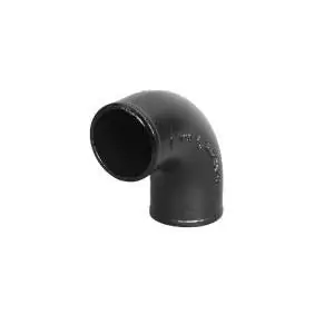 Charlotte Pipe nh-4 Cast Iron 90 Degree No-hub Bend 4 Inches X 4 Inches
