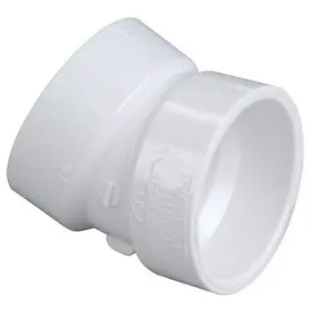 Mueller Industries PDWVBEND116SPH3 Mueller 3 inches PVC DWV 1/16 Bend SXH