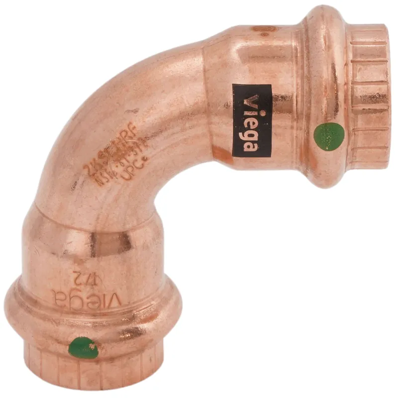 Viega 77317 Copper 90-Degree Elbow, 1/2-Inch