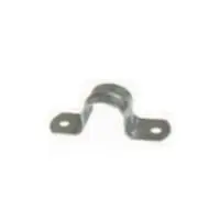 Dottie PS4 2-hole Conduit Strap 4 Inches Steel Zinc Plated Surface Mount