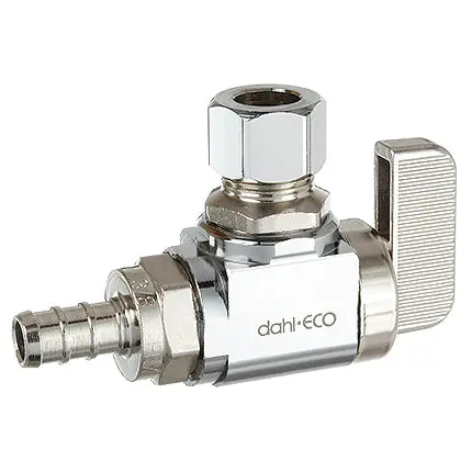 Dahl Valve 611-PX2-31BAG Supply Stops 3/8 Angle