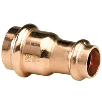Viega VIEGRED1121 Propress Pipe Reducer 1-1/2 X 1 Inch Copper Press Fitting