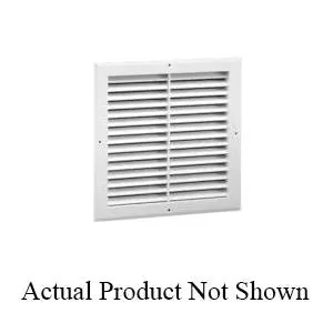 Hart Cooley 63999 RH45 Series Return Air Grille 6 X 6 Inches Bright White Aluminum