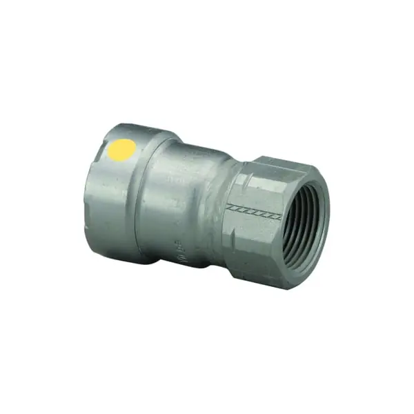 Viega MEGAPGADFIP134 MegaPressG 1 in x 3/4 in P x FPT Carbon Steel Adapter