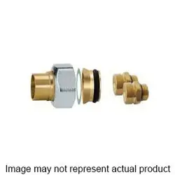 Purmo rv-na10555 Radiator Fitting Copper 1/2 Inch Compression Chrome-plated Nut