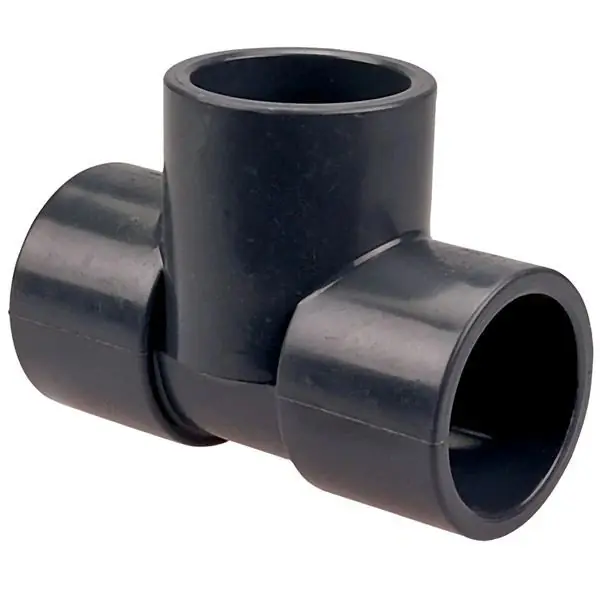 Nibco ca08700 4511 4511R Socket Reducing Tee S X S X S 2 X 2 X 3/4 Inches Pvc Schedule 80