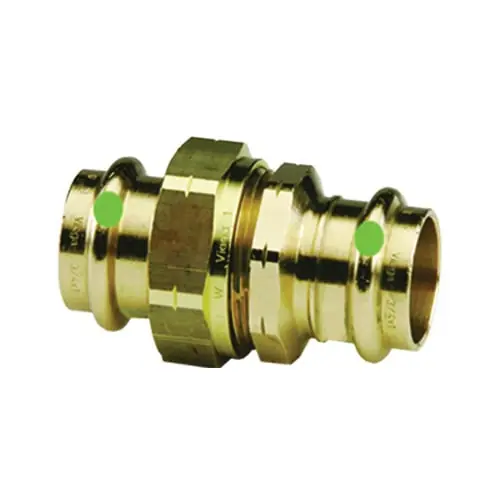 Viega VIEGU2 Propress Lead Free Pipe Union 2 Inch Press End Bronze