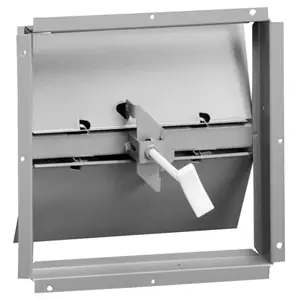 Hart and Cooley 22-10 Ceiling Diffuser Butterfly Damper 10 Inches X 10 Inches