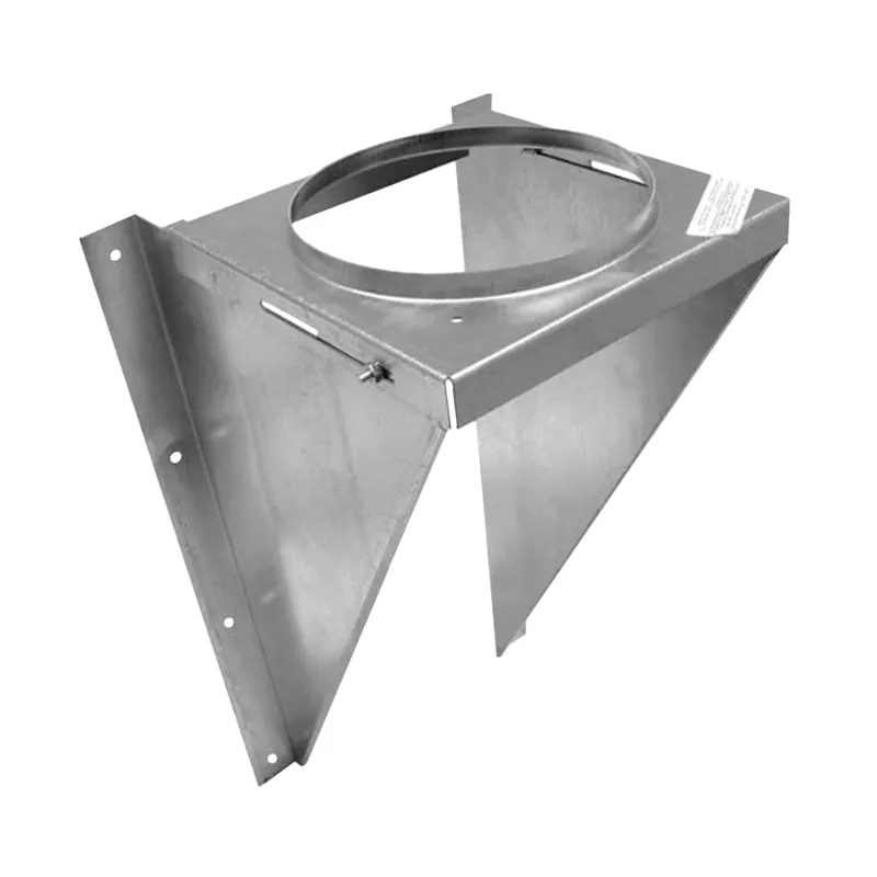 Selkirk 206430 Wall Support Kit Type Ht Class a Double Wall Stainless Steel 6 Inch