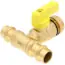 Nibco h-80672w 1/2 Inches Pro-pal Press Full Port Ball Valve with Hi-flow Hose Drain Lead Free