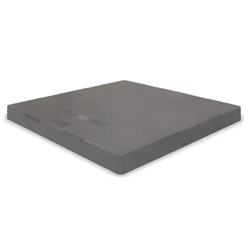 Global POLAR3636-3GY 36 inches x 36 inches x 3 inches Gray Pad