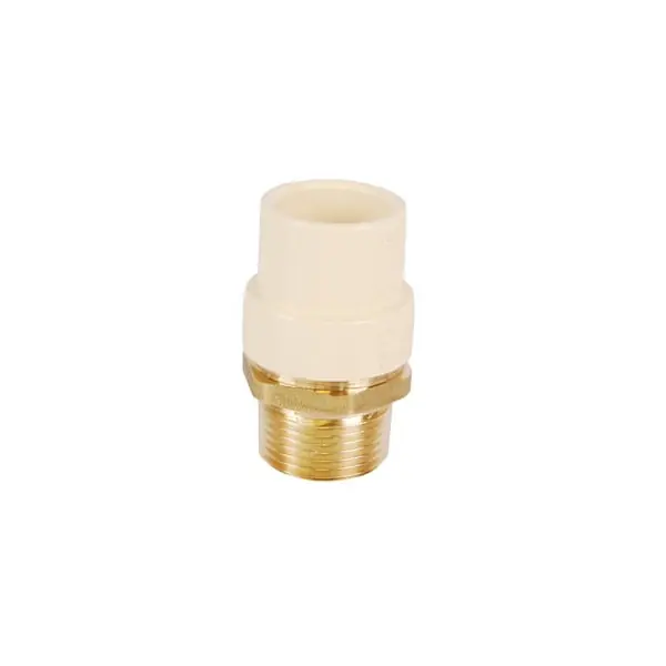 Legend Valve 302-404nl 3/4 Inches No Lead Forged Brass Cpvc X Mnpt Transition Fitting