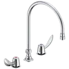 Delta Faucet 27c2942-r7 Two Handle Widespread Gooseneck Deck Mount Faucet Chrome Essex Series