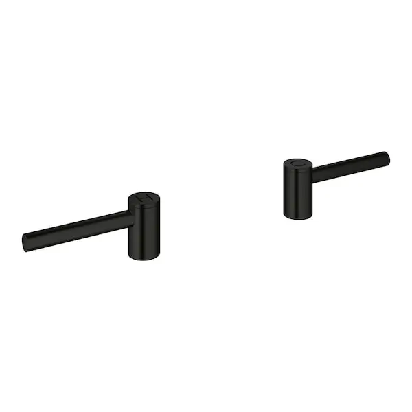 Grohe 142162430 Lever Handles Pair Matte Black