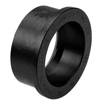 Mueller Industries ABSBUSHSPH42 4 inch x 2 inch ABS DWV Flush Bushing Spg x H