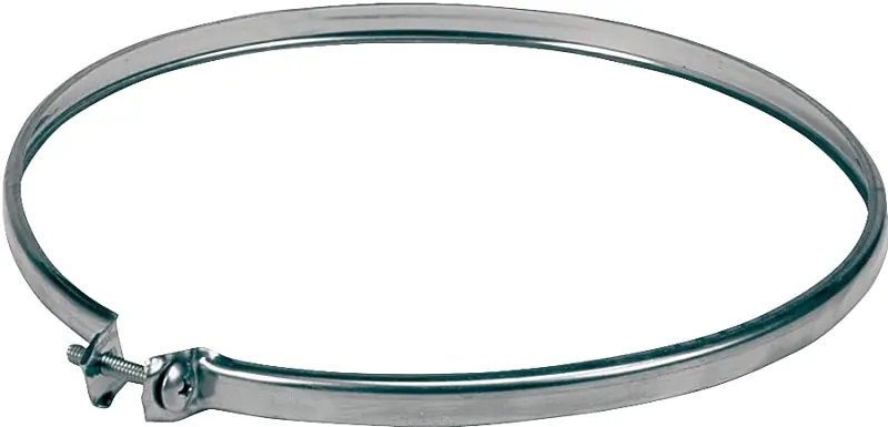Selkirk 208450 Sure-temp Locking Band 8 Inches Diameter Stainless Steel Chimney Pipe